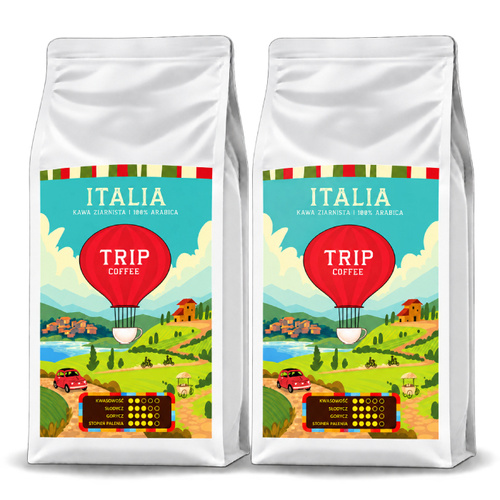 ZESTAW - Kawa ziarnista Trip Coffee Italia 2x1kg
