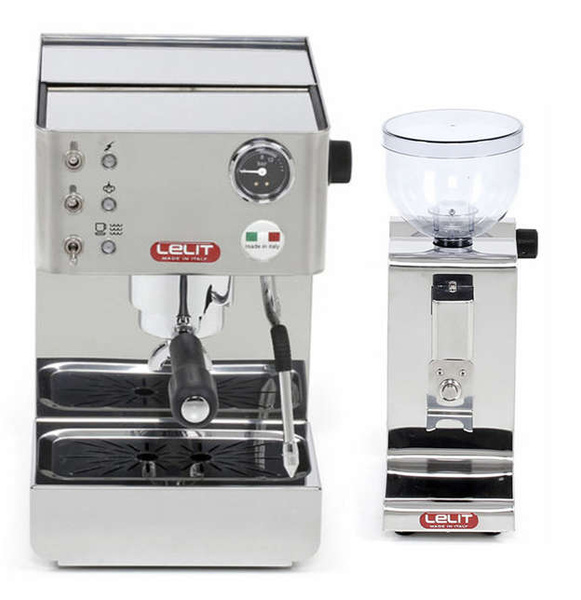 ZESTAW Ekspres do kawy Lelit Anna PL41LEM + Młynek do kawy Lelit Fred PL044MMT