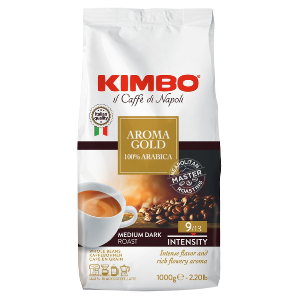 ZESTAW - Kawa ziarnista Kimbo Aroma Gold 3x1kg