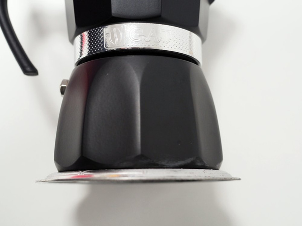 OUTLET 5812 - Kawiarka GAT Fashion Black Induction 3 filiżanki