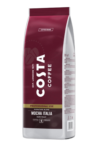 Kawa ziarnista Costa Coffee Mocha Italia Dark Roast 1kg