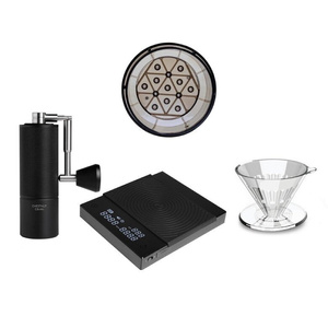 ZESTAW Timemore - Młynek, waga, dozownik kropelkowy i dripper