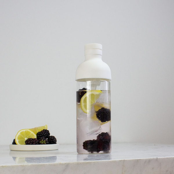 Butelka z filtrem do Cold Brew Tea Hario 300ml - Biała