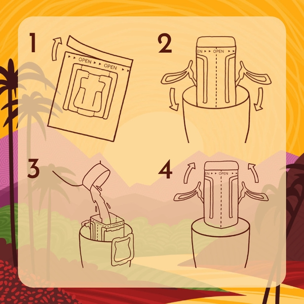 Drip Bag Trip Coffee Kostaryka 11g