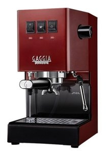 Ekspres do kawy Gaggia Classic EVO E24 Cherry Red - Czerwony - opinie w konesso.pl