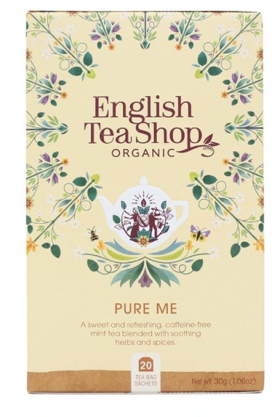 Ziołowa herbata English Tea Shop Pure Me 20x1,5g - NIEDOSTĘPNY