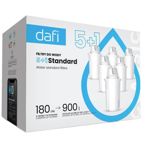 Wkład filtrujący Dafi Classic 6 szt