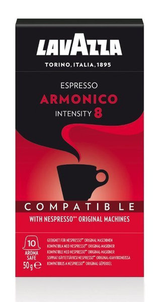 Kapsułki do Nespresso Lavazza Armonico - 10 sztuk - NIEDOSTĘPNY