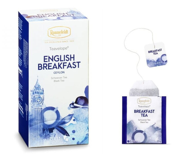 Czarna herbata Ronnefeldt Teavelope English Breakfast 25x1,5g