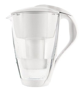 OUTLET - Szklany dzbanek filtrujący Dafi Crystal LED 2.0 L Biały + 1 Filtr - opinie w konesso.pl