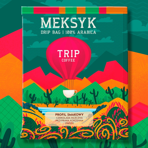Drip Bag Trip Coffee Meksyk 11g - opinie w konesso.pl