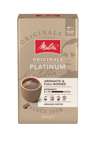 Kawa mielona Melitta Originals Platinum 500g - opinie w konesso.pl