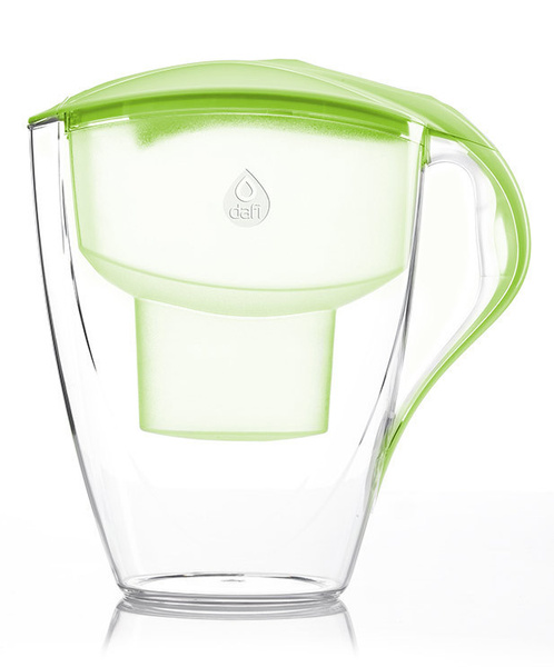 Dzbanek filtrujący Dafi Omega Unimax LED 4,0 L Seledynowy + 1 Filtr