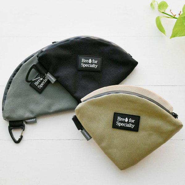 Etui na filtry do kawy Hario V60 - Szaro-zielony