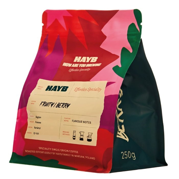 Kawa ziarnista HAYB Kenia Kii AA 250g - NIEDOSTĘPNY