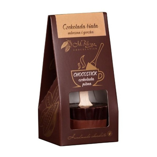 Chocostick M.Pelczar Chocolatier - Ciemna, mleczna i biała czekolada 60g