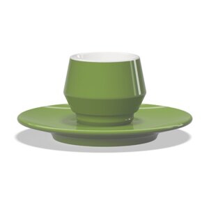 Filiżanka do kawy Club House Maniko 120 ml - Zielona