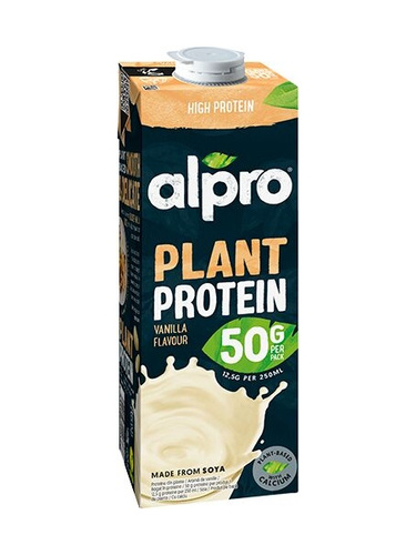  Napój sojowy wysokobiałkowy ALPRO Plant Protein o smaku waniliowym 1l - opinie w konesso.pl