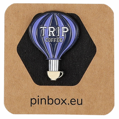 Przypinka Trip Coffee Gwatemala