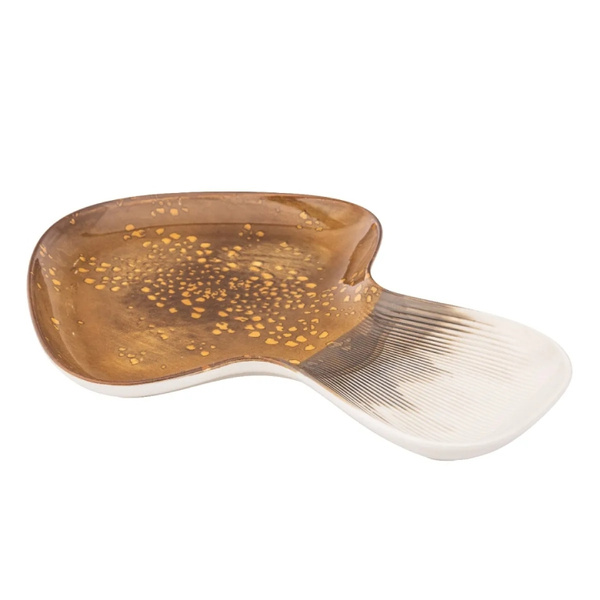 Talerz grzybek Altom Design Pod Kapeluszem 32x22,5cm - duży