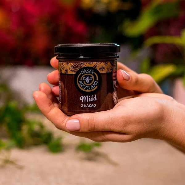 Miód z kakao Nasza Pszczelarnia 190g