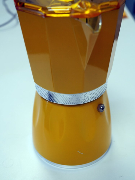 OUTLET - Kawiarka GAT Bella 9 filiżanek - Żółta