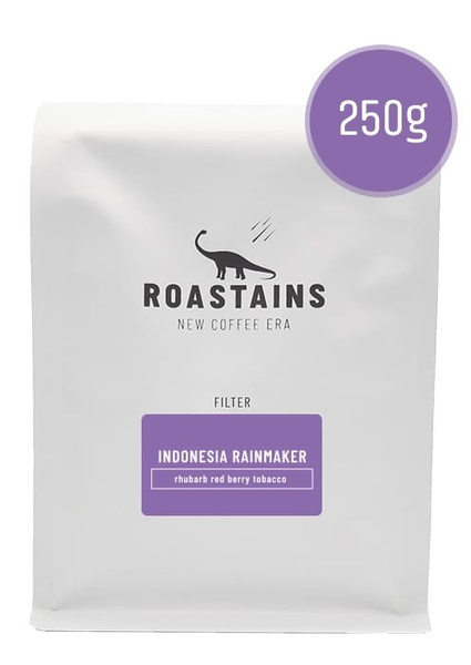 Kawa ziarnista Roastains Indonezja Rainmaker FILTR 250g – NIEDOSTĘPNY