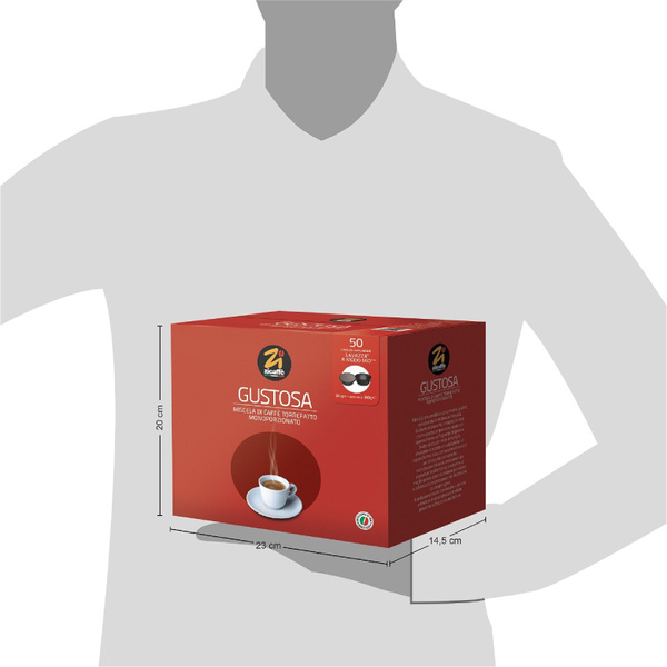 Kapsułki Zicaffe Gustosa do A Modo Mio 50 szt