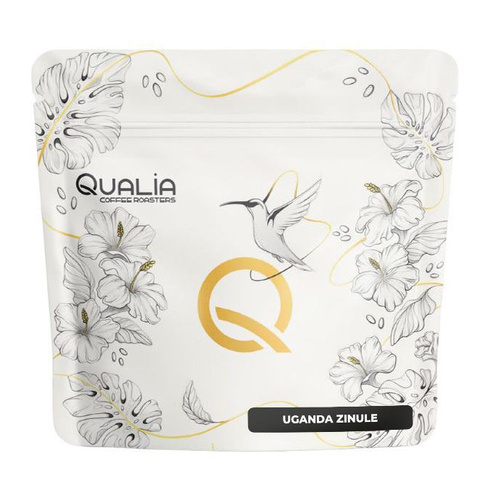 Kawa ziarnista Qualia Uganda Zinule Filtr 250g - opinie w konesso.pl
