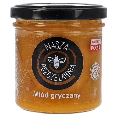 Miód gryczany Nasza Pszczelarnia 190g