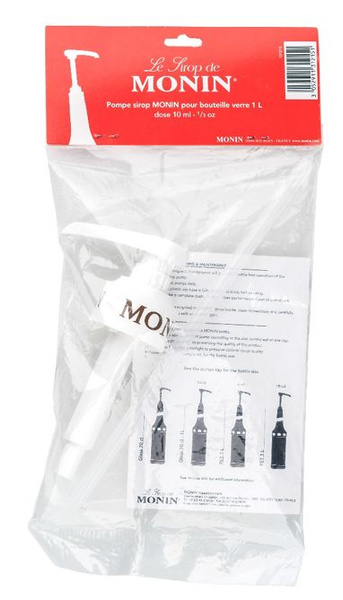 Pompka do syropów Monin 10 ml GLASS (1L)
