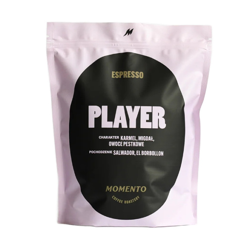 Kawa ziarnista Momento Player 1kg - opinie w konesso.pl