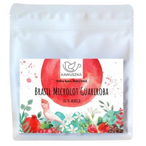 Kawa ziarnista Kawuszka Brazylia Microlot Anaerobic Guariroba - Espresso 250g - opinie w konesso.pl