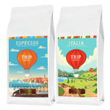 ZESTAW - Kawa ziarnista Trip Coffee Italia 1kg + Kawa ziarnista Trip Coffee Espresso 1kg