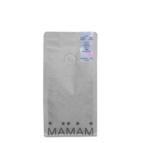 Kawa ziarnista MAMAM Costa Rica Finca Licho Filter 250g – NIEDOSTĘPNY
