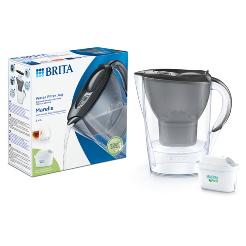 Dzbanek filtrujący BRITA Marella MAXTRA PRO Pure Performance - Grafitowy - opinie w konesso.pl