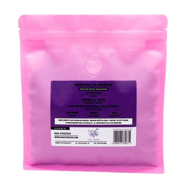 Kawa ziarnista Coffeelab Honduras La Hermosa 250g - NIEDOSTĘPNY