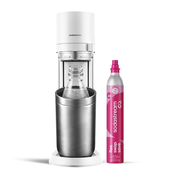 Saturator do wody gazowanej SodaStream Duo - Biały zestaw startowy