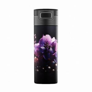 Kubek termiczny Kambukka Etna Purple Flower 500 ml - Edycja limitowana - NIEDOSTĘPNY - opinie w konesso.pl