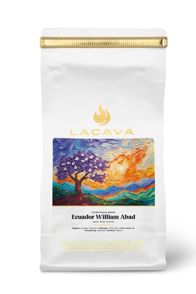 Kawa ziarnista LaCava Ecuador William Abad Filter 250g – NIEDOSTĘPNY
