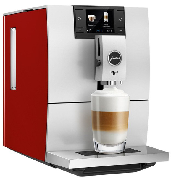 Ekspres do kawy JURA ENA 8 Red Sunset - NIEDOSTĘPNY