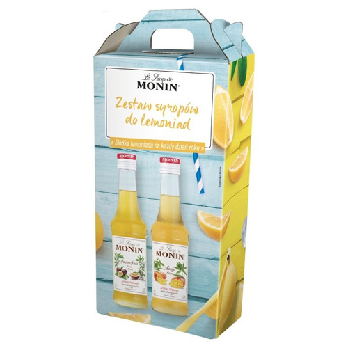 Zestaw syropów do lemoniady MONIN 2x250ml