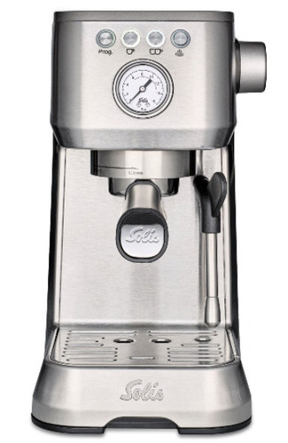 OUTLET 9962 - Ekspres do kawy Solis Barista Perfetta Plus Silver SCH - Srebrny