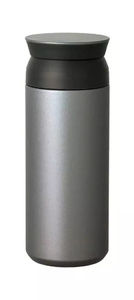 Butelka termiczna Kinto Travel Tumbler 500 ml - Srebrna - NIEDOSTĘPNY - opinie w konesso.pl