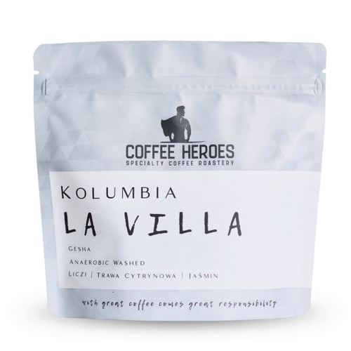 Kawa ziarnista Coffee Heroes Kolumbia Finca La Villa 200g
