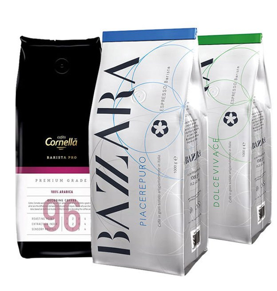 Zestaw 3kg kawy ziarnistej do ekspresu 