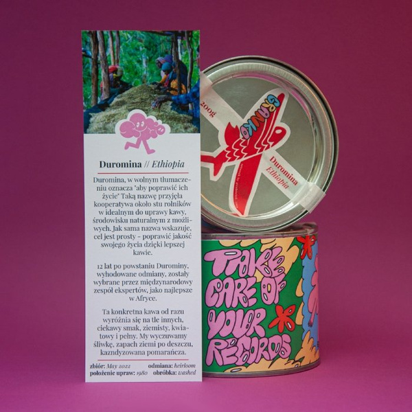 Kawa ziarnista Pale x Granko Etiopia Duromina ESPRESSO 200g - NIEDOSTĘPNY