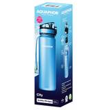 Filtrująca butelka na wodę Aquaphor City 500 ml - Błękitna