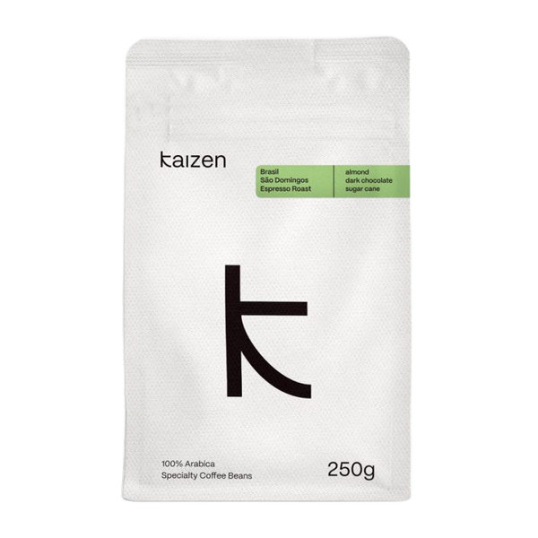 Kawa ziarnista Kaizen Coffee Brazil Sao Domingos Espresso 250g – NIEDOSTĘPNY
