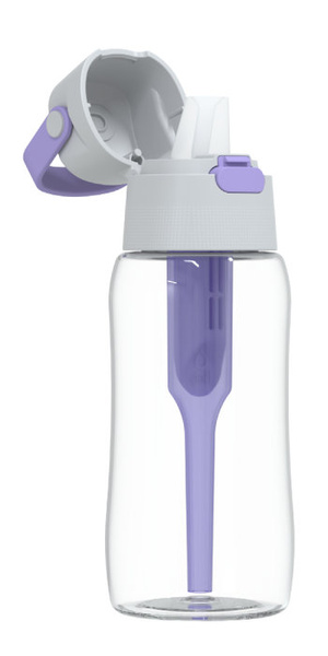 Butelka filtrująca Dafi SOLID 0,5 l + filtr węglowy - Lawendowy